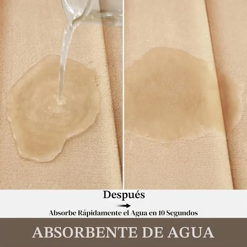 Vista 9 de BYSURE Juego de 3 tapetes de baño de espuma viscoelástica color beige, antideslizantes, extra suaves, absorbentes, lavables a máquina y secos