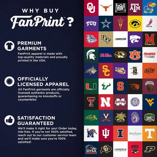 Vista 2 de FanPrint Oregon State Beavers - Infinity Love University Logo Heart Pattern Gift T-Shirt