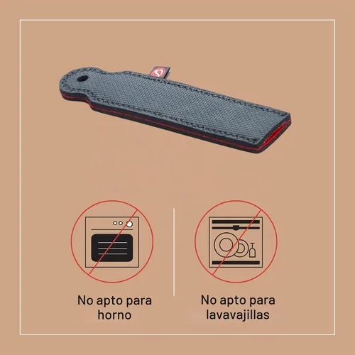 Vista 3 de de Buyer Funda protectora para mango de sartén - Neopreno resistente al calor - Agarre cómodo