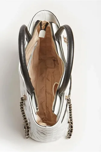 Vista 3 de GUESS Illy Elite Bolso de mano Blanco Multi