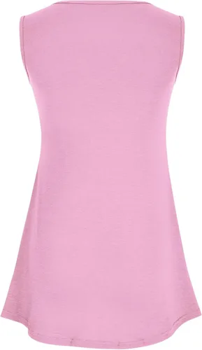 Vista 5 de Camisetas de verano para mujer, estilo casual, con estampado floral, cuello en V, sin mangas, blusas plisadas y fluidas