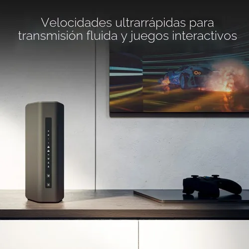 Vista 4 de [Usado] NETGEAR Router WiFi 7 de tres bandas Nighthawk (RS280S): solo enrutador, velocidad inalámbrica BE9200 (hasta 9.2 Gbps) - Cubre hasta 2,500