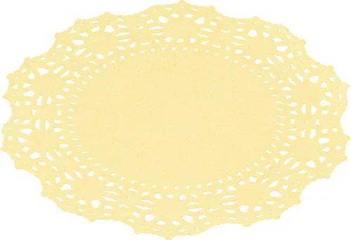 Vista 96 de Restaurantware Pastry Tek Blondas de Encaje de 4 x 4 Pulgadas 100 Vajilla Decorativa - Blondas de Mesa Desechables Redondas de Papel Negro