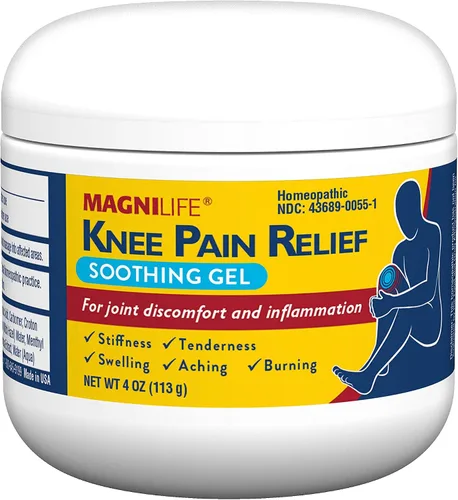 Vista 3 de MagniLife Gel calmante para aliviar el dolor de rodilla, reduce la hinchazón y la inflamación de los músculos doloridos, molestias