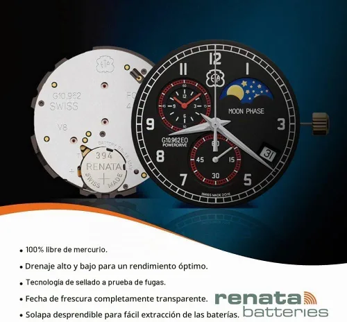 Vista 8 de Renata Watch Battery 395 (paquete de 2)