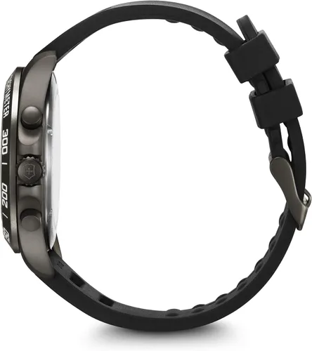 Vista 3 de Victorinox Fieldforce Sport Chrono esfera negra correa de goma negra con SAK Negro