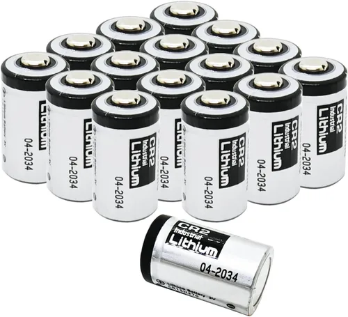 Vista 9 de Batería de litio industrial de 2 unidades CR2 3V 850mAh Foto Litio Batería