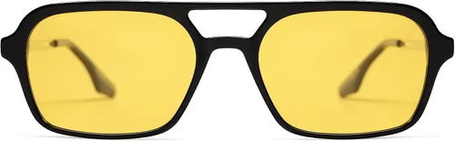 Vista 41 de SOJOS Vintage Polarized Aviator Sunglasses for Women Men 70s Retro Flat Narrow Rectangular Womens Glasses SJ2186