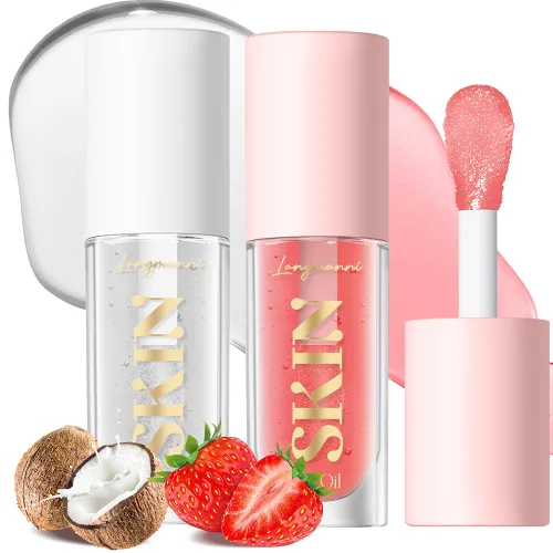 Vista 18 de BANGFENG Big Brush Head - Tinte hidratante para labios con brillo labial, brillo labial hidratante, bálsamo labial tintado, cuidado de labios 1
