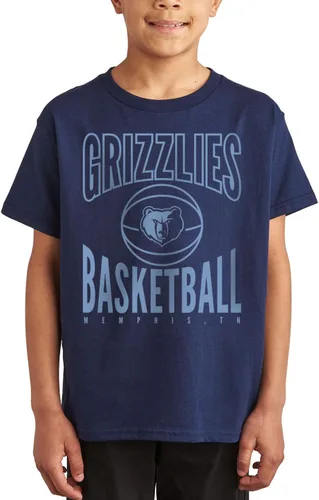 Vista 17 de Junk Food NBA Team Basketball - Camiseta de manga corta para niños y niñas con licencia