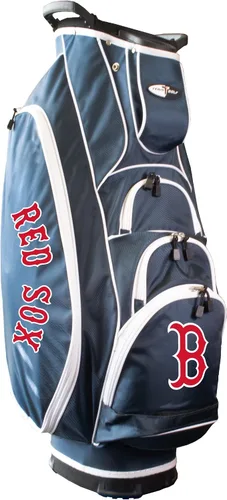 Vista 4 de Team Golf MLB - Divisor de club ligero de 10 vías, soporte de acción de resorte, bolsillo enfriador aislado, guante de velcro y soporte