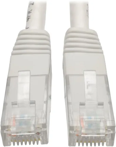 Vista 10 de Tripp Lite Cable de conexión moldeado Gigabit Cat6 Cat5e RJ45 M/M 550MHz Gris