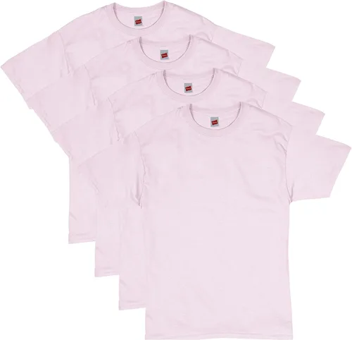 Vista 5 de Hanes ComfortSoft - Camiseta de manga corta para hombre (paquete de 4)