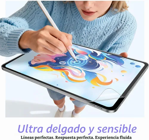 Vista 3 de OMOTON PAPERSENSE - Protector de pantalla de papel para iPad Mini 7 A17 Pro Mini 6