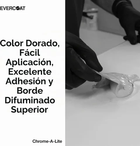 Vista 2 de Evercoat 838 - Masilla cromado A suave - Galón
