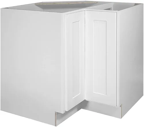 Vista 45 de Design House Brookings - Mueble base de cocina, 9 pulgadas, color blanco
