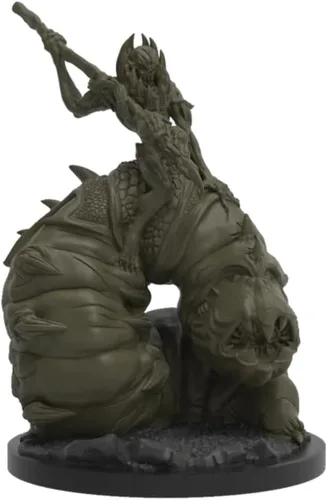 Vista 4 de Epic Encounters: Hive of The Ghoul-Kin RPG Juego de mesa de rol de fantasía con 20 miniaturas detalladas, alfombrilla de juego de doble cara y libro