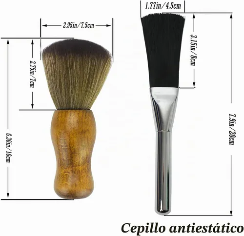 Vista 3 de GiantBee Kit de limpieza de estatua, cepillo antiestático, cepillo de limpieza de modelo profesional, kit de limpieza suave, cepillo de polvo