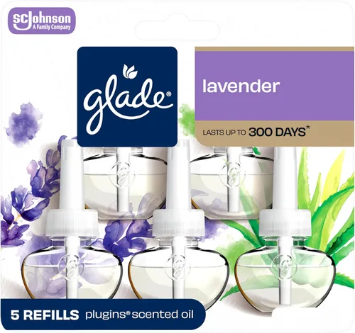 Vista 14 de Glade PlugIns - Repuestos de ambientador, aceites esenciales perfumados para el hogar y el baño, aroma Apple Cinnamon, 3.35 onzas líquidas, 5