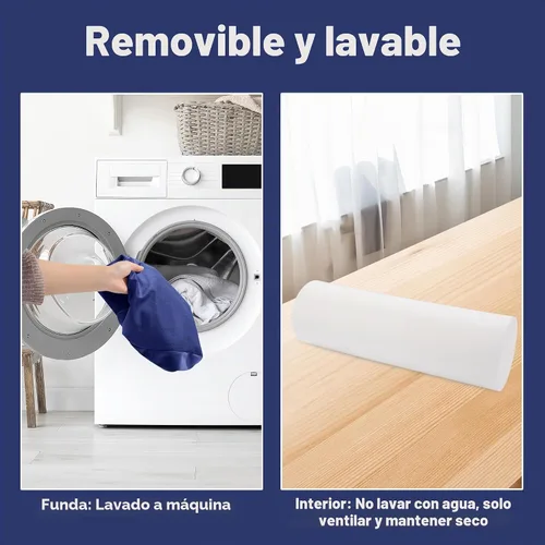 Vista 5 de MABOZOO Juego de cojines de yoga, funda de terciopelo de espuma de alta densidad para yoga restaurativo y meditación, almohada rectangular