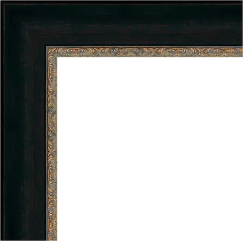 Vista 5 de Amanti Art Bronze Bathroom Mirror for Over Sink, 27x27 Paragon Bronze Square Vanity Mirror, Medium Traditional Frame, Hangs Horizonally and