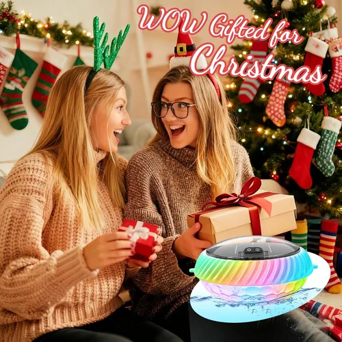 Vista 8 de Goallim Luces Solares Flotantes para Piscina, 7.6 Pulgadas RGB Superior e Inferior que Cambian de Color, Luces Solares para Piscina que Flotan