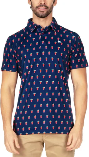 Vista 2 de Tipsy Elves Polo de golf - Polo deportivo de rendimiento para hombre