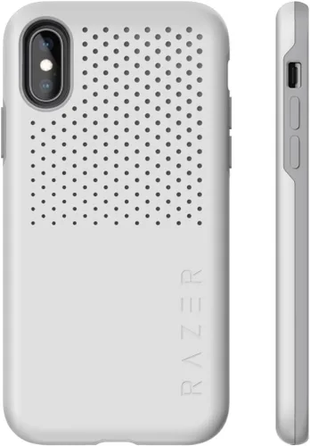 Vista 7 de Razer Arctech Pro Funda para iPhone Xs / iPhone Xs: termafena y refrigeración de rendimiento de ventilación, compatible con carga inalámbrica