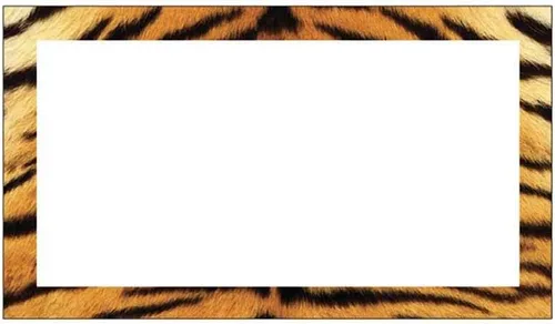 Vista 7 de Stationery Creations Tarjetas de lugar con estampado de animales, estilo plano, suministros para eventos de fiesta (estampado de guepardo)