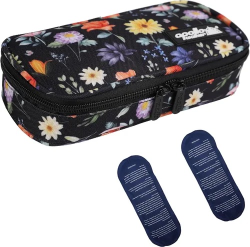 Vista 12 de apollo walker Funda de viaje para enfriar insulina, enfriador de medicamentos diabéticos aprobado por la TSA con bolsas de hielo y forro aislante