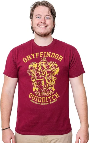 Vista 3 de Harry Potter Gryffindor Quidditch Seekert - Camisa para hombre