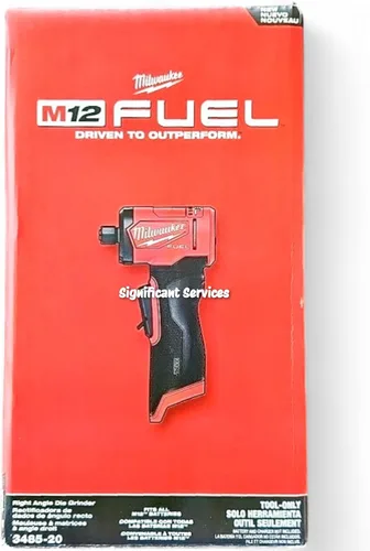 Vista 5 de Milwaukee Electric - M12 Fuel Amoladora Angular de 1/4 PULGADA Herramienta