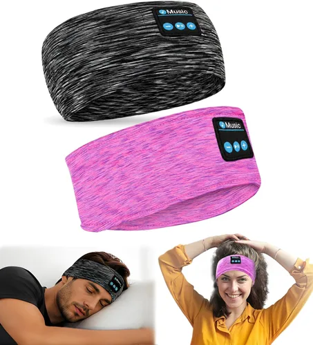 Vista 8 de Auriculares inalámbricos para dormir de lado Azul