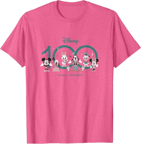 Vista 27 de Disney 100 Years of Wonder Mickey & Pals Muted Cute D100 Camiseta, Negro