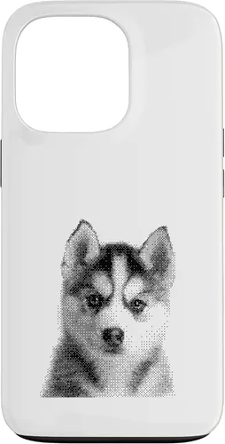 Vista 10 de Cute Siberian Husky for Dog Mom and Paw Parents Case for iPhone 16