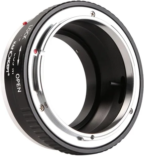 Vista 2 de K&F Concept FD to EOS M Adapter, Lens Mount Adapter for FD Mount Lens and EOS M Mount Camera