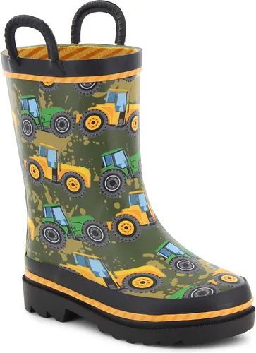 Vista 5 de Western Chief Botas de lluvia Happy Helper para niño (niño pequeñoniño grande)