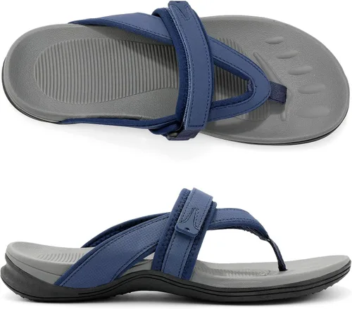 Vista 4 de UTENAG Sandalias ortopédicas suaves con soporte de arco para mujer