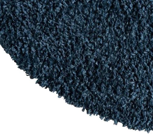 Vista 360 de Unique Loom Colección Davos Shag - Alfombra Lino