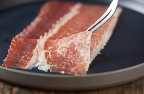 Vista 2 de Jamón ibérico Fermín. 2 oz