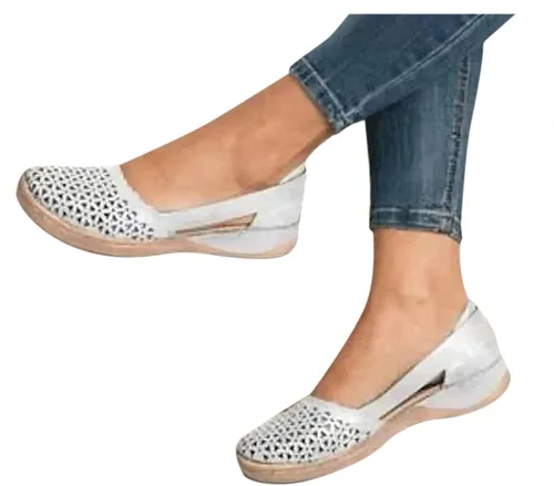 Vista 3 de Wide Width Sandals Womens Shoes Footwear Brown Sandals Zapatos de agua Sandalias de mujer con soporte para el arco