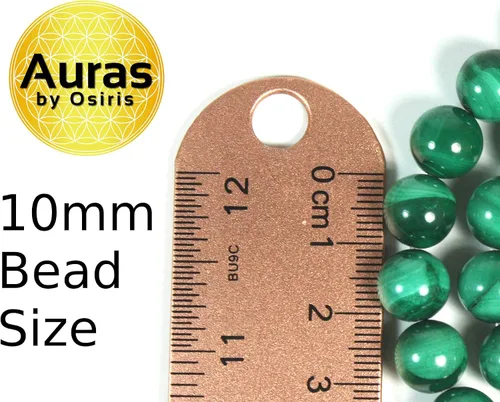 Vista 8 de Collar de cristal de malaquita para hombres y mujeres, joyería de malaquita con piedras preciosas auténticas, hecha a mano por el maestro chamán