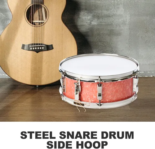Vista 9 de Vaguelly Drum Snare Drum Ring Marching Snare Drum Side Hoop Reemplazo Snare Drum Parts Supplies