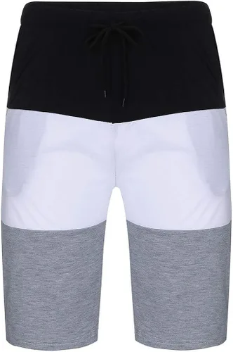 Vista 7 de EELHOE Mens 2 Piece Outfits Summer Lightweight Regular-Fit Graphic Short Sleeve Tees Printed Shorts Breathable Athletic Suit