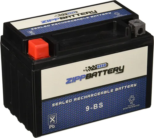 Vista 18 de ZIPPBATTERY YTX4B-BS 12V 40 CCA AGM – Batería de 2Ah libre de mantenimiento para scooter, mini ATV, bicicleta de bolsillo – Terminal de pestaña