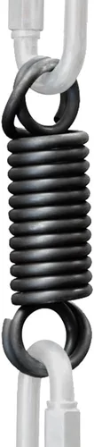 Vista 3 de Meister Muelle de bolsa pesada profesional para sacos de boxeo de hasta 250 lb - Negro
