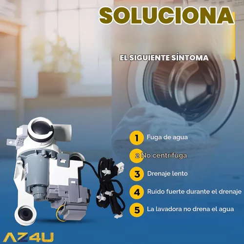 Vista 7 de AZ4U DC97-19289F DC97-19289H PX3516-01 Samsung - Bomba de drenaje para lavadora