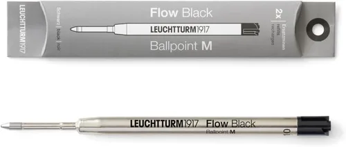 Vista 3 de LEUCHTTURM1917 - Recambios estilo Parker para Drehgriffel Nr 1 - Prueba de documentos ISO 15727-2 (paquete de 2, punta media, verde)