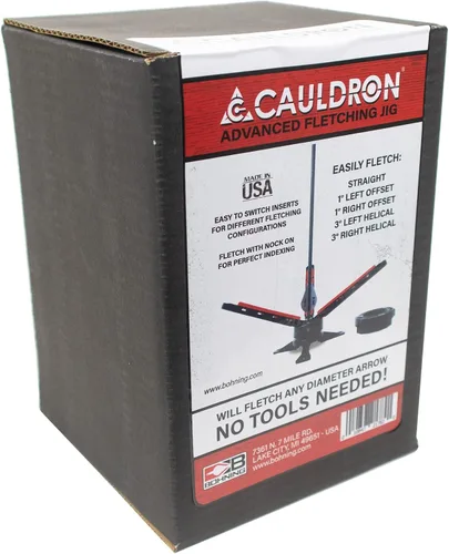 Vista 4 de Bohning Caldero Completo Fletching Jig Negro