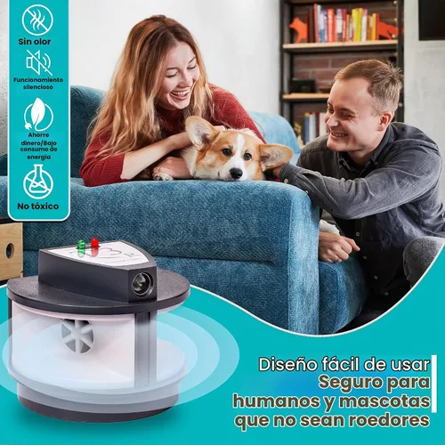 Vista 6 de Repelente de roedores T3-R de triple impacto para ratones, ratas y roedores